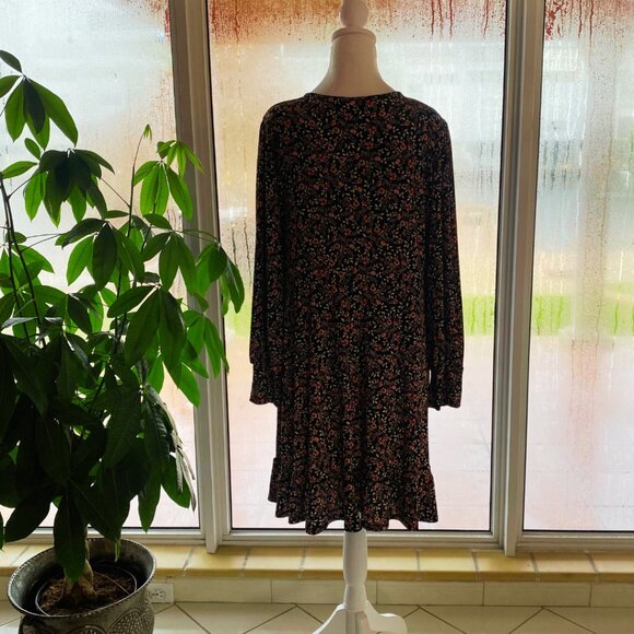 Kaileigh Pamela Knit Faux Wrap Dress, Size 2X - Picture 12 of 14